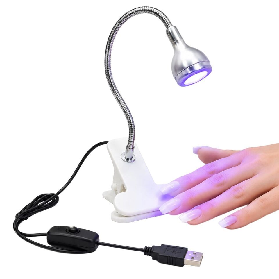 Powermaster Cob Led Beyaz 5 Volt Usb Beyaz Masa Lambası Kitap Okuma Masa Gece Lambası