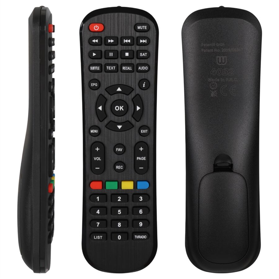 WEKO KR SKYTECH LIST TUŞLU ST-19200 HD/SUNNY AT-14850 UYDU KUMANDASI