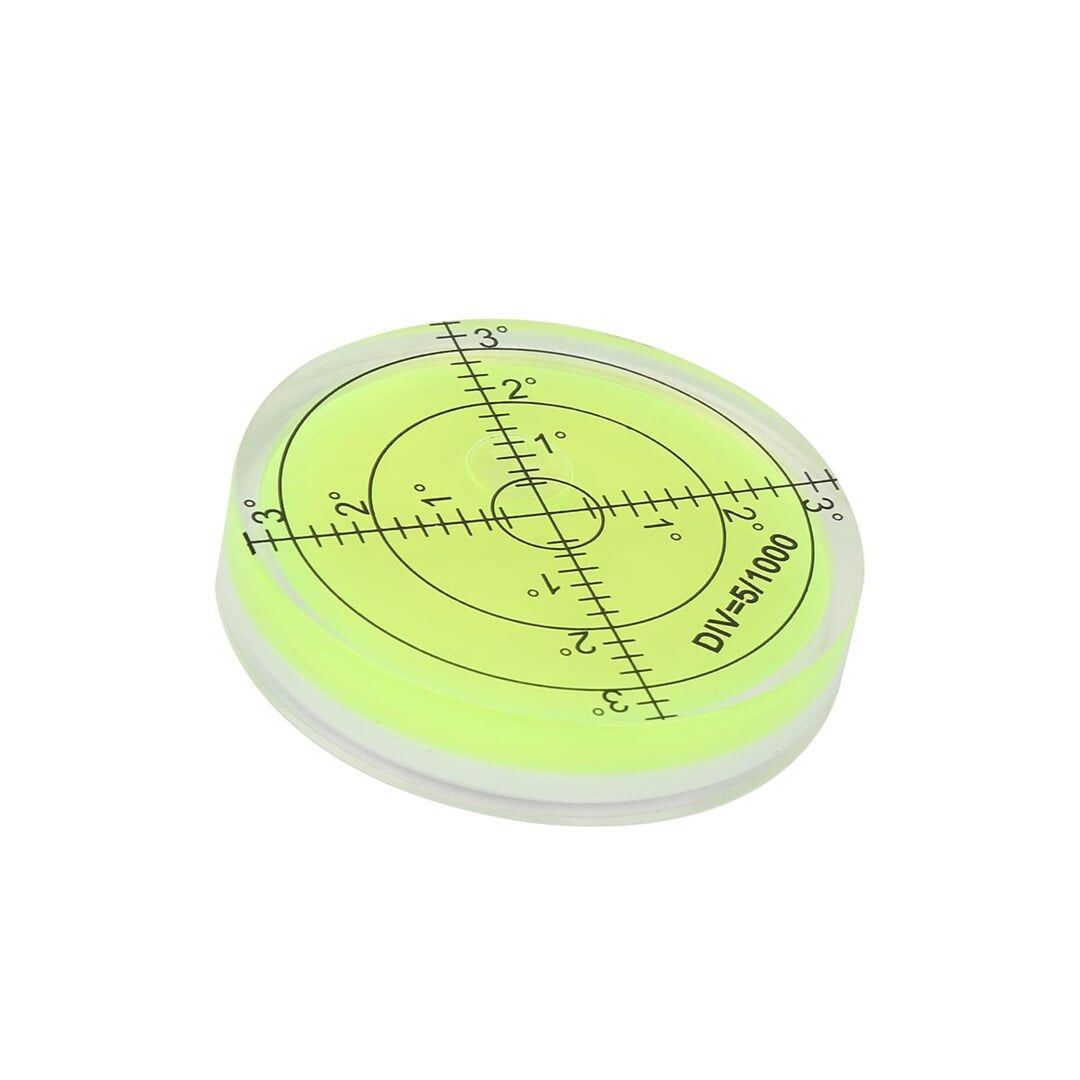 Powermaster Yuvarlak Masa Tipi 40 Mm Düz Yüzey 5/1000 Su Terazisi