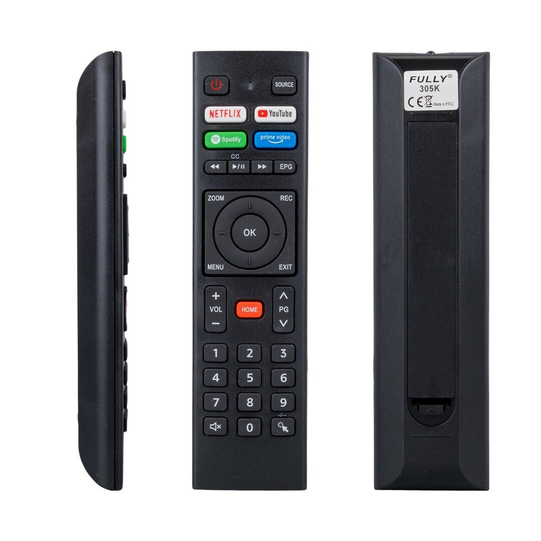 Fully Kl Telenova Netflix Youtube Spotify Prime Video Tuşlu Ses Komutsuz Lcd Led TV Kumandası