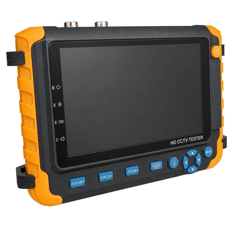 Magbox MG-13400 5.0'' HD CCTV Kamera Test Cihazı (AHD/TVI/CVI/CVBS, PTZ Kontrolü, UTP Kablo Ve Güç Çıkışlı)