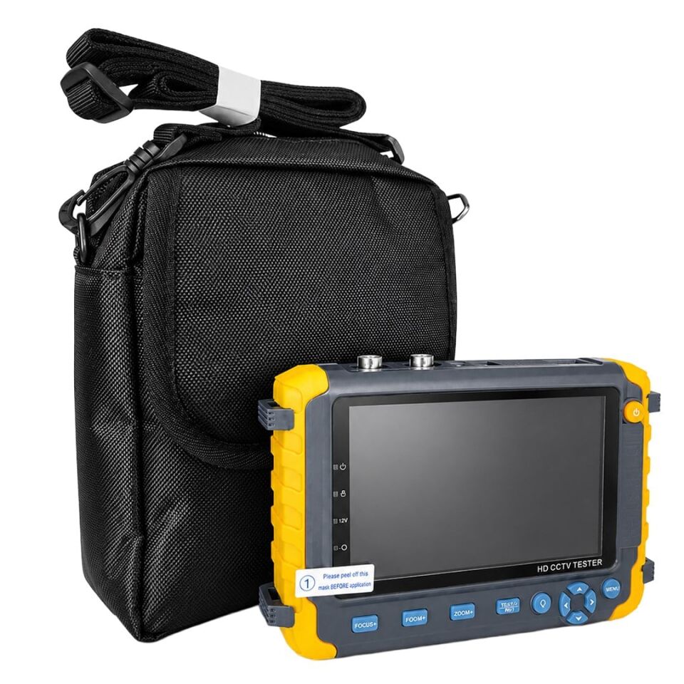 Magbox MG-13400 5.0'' HD CCTV Kamera Test Cihazı (AHD/TVI/CVI/CVBS, PTZ Kontrolü, UTP Kablo Ve Güç Çıkışlı)