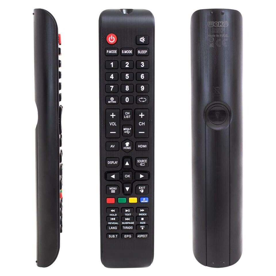WEKO KL DİJİTSU 55SH * ROSE ATV-232 * TECHNOBOX LCD LED TV KUMANDA (2137=32064)
