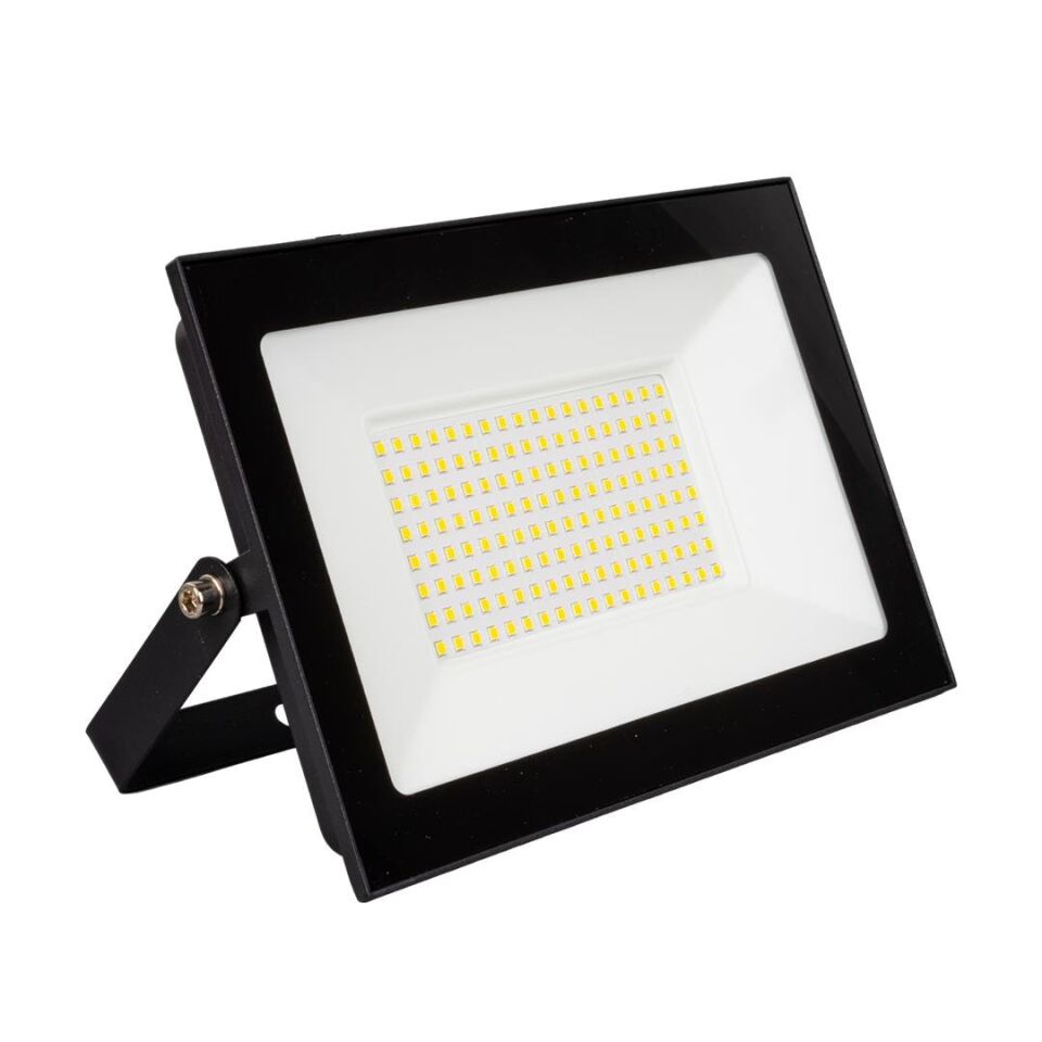 Powermaster Pm-22587 100 Watt 220 Volt 6500K 150 Derece Işık Açısı Veyaz Slik Kasa Led Projektör Aydınlatma Lambası