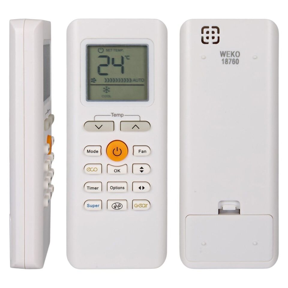 Ayt Weko Kk Midea Blanc 12000 Btu Klima Kumandası