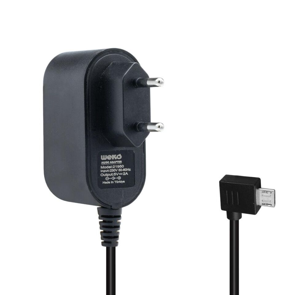 Weko 5 Volt 2 Amper Micro USB Şarj Adaptörü