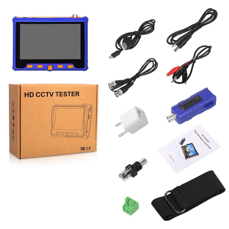 Magbox AHD TVI CVI Analog Hdmı El Tipi Kamera Test Cihazı Aleti