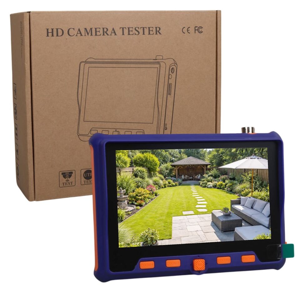 Magbox AHD TVI CVI Analog Hdmı El Tipi Kamera Test Cihazı Aleti