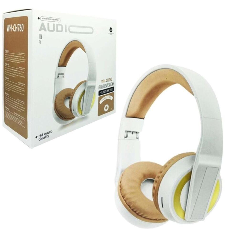 Magicvoice WH-CH760 Kablosuz Bluetooth Kulaküstü Tasarım Kulaklık Mikrofonlu Oyun Ve Müzik Kulaklığı