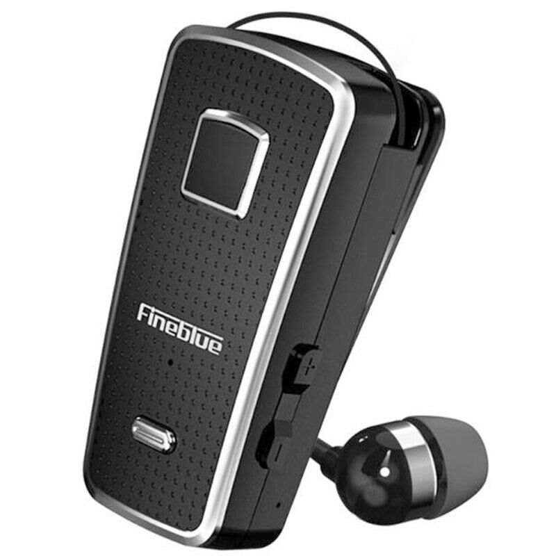 Fineblue Makaralı Bluetooth Kablosuz Kulaklık F-970 Çift Telefon Bağlanabilir Yaka Tipi Bluetooth Kulaklık