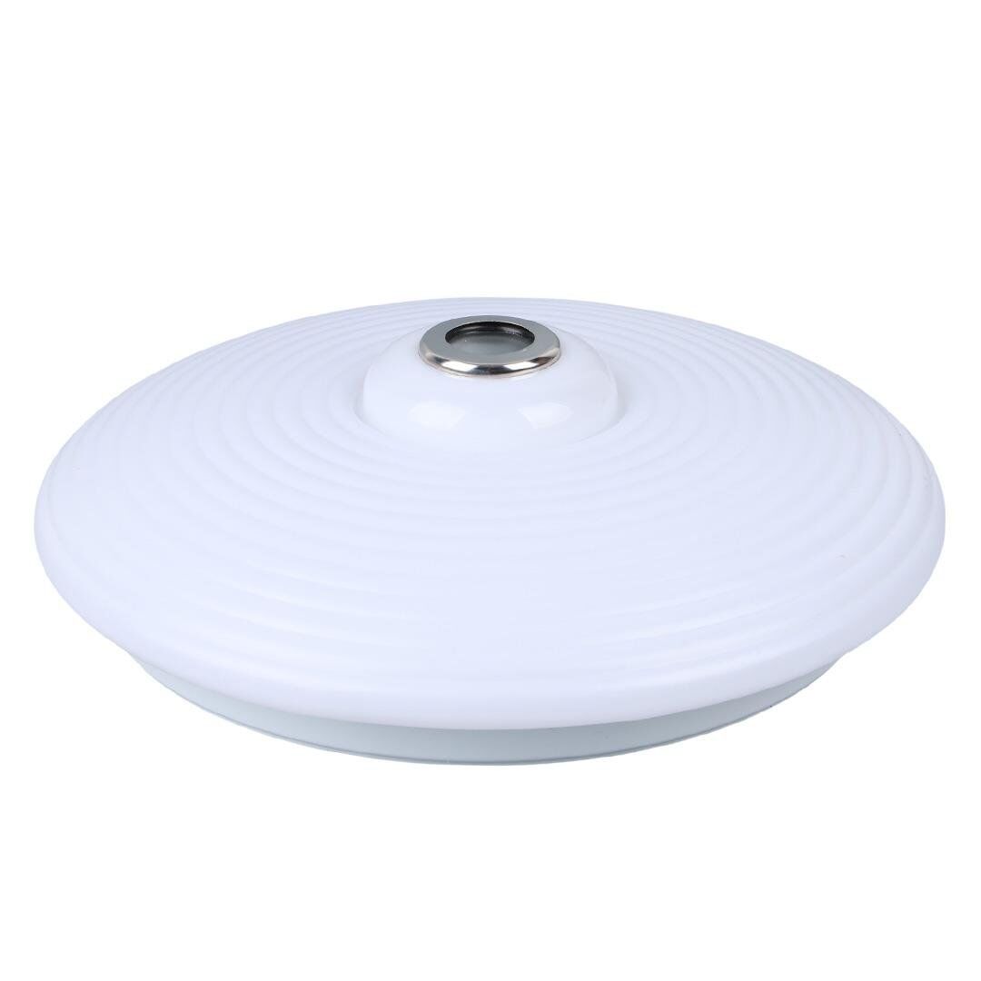 Ayt Poweramster PM-27330 Beyaz 30x10.5 Cm 24 Watt Bluetooth Hoparlörlü Tavan Aydınlatma Ses Bombası Hoparlör