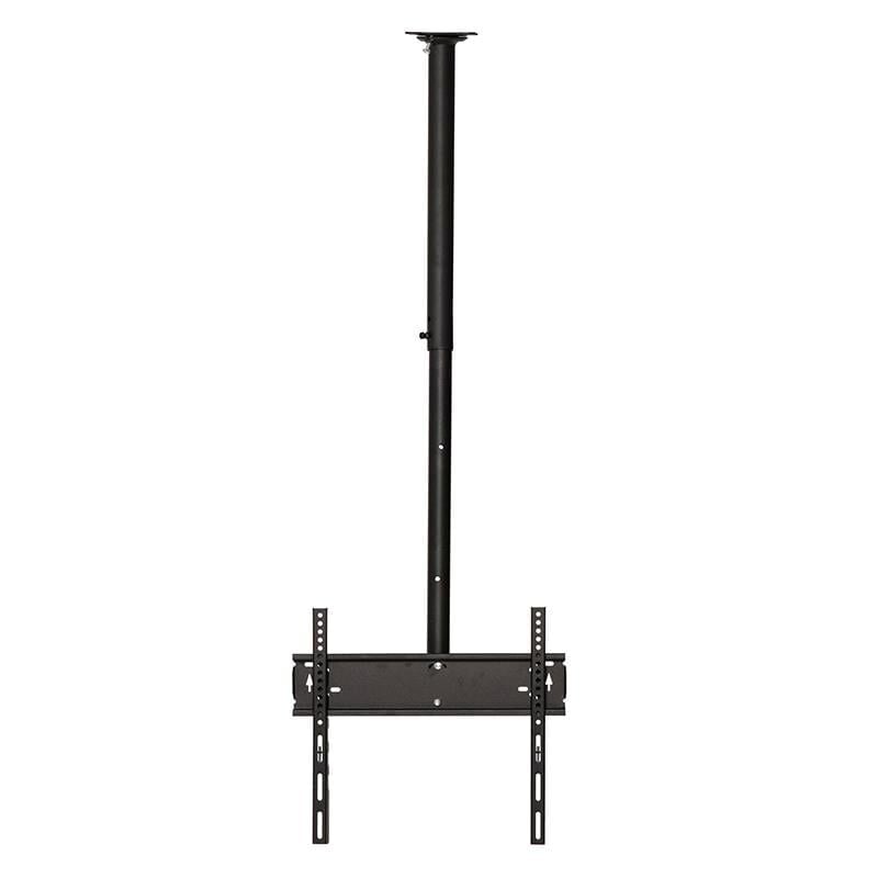 Vontech 42-65 İnç Lcd Led Tv Askı Aparatı 360 Derece Dönebilen Tavan Askı Kolu 80 Kg Taşır 106-165 Ekran Arası