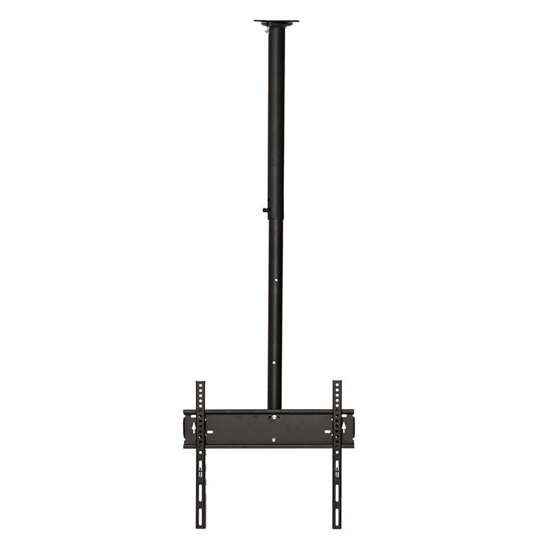 Vontech 42-65 İnç Lcd Led Tv Askı Aparatı 360 Derece Dönebilen Tavan Askı Kolu 80 Kg Taşır 106-165 Ekran Arası