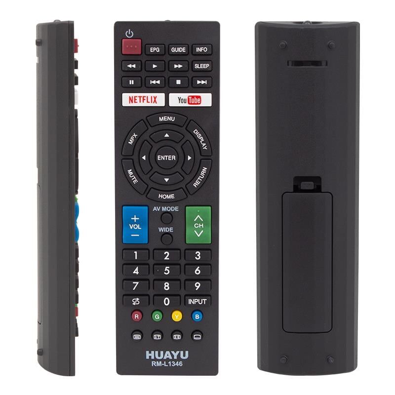 Ayt Sharp Uyumlu RM-L1346 Lcd Netflix Lcd Led Tv Kumandası Uzaktan Kumanda