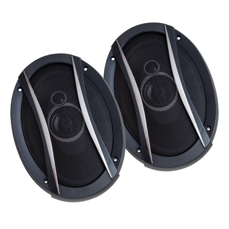 Leone HR-6935TW 1250 Watt 6 X 9 Kapaklı Çiftli Takım Oval Hoparlör 85 Lik Hoparlör