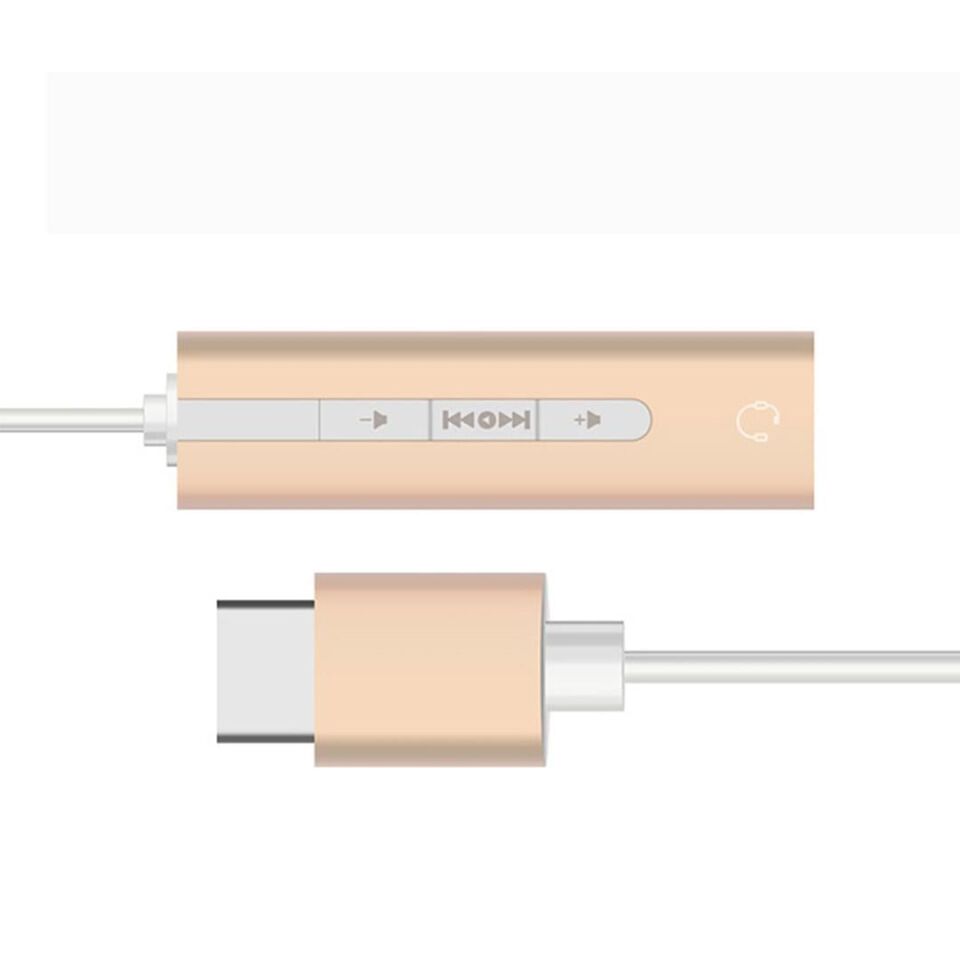 Powermaster 7.1 Type-C Ses Kartı Usb 2.0 3.5mm Kulaklık Girişi Usb Girişini 3.5mm Jack Girişine Çevirici Dönüştürücü
