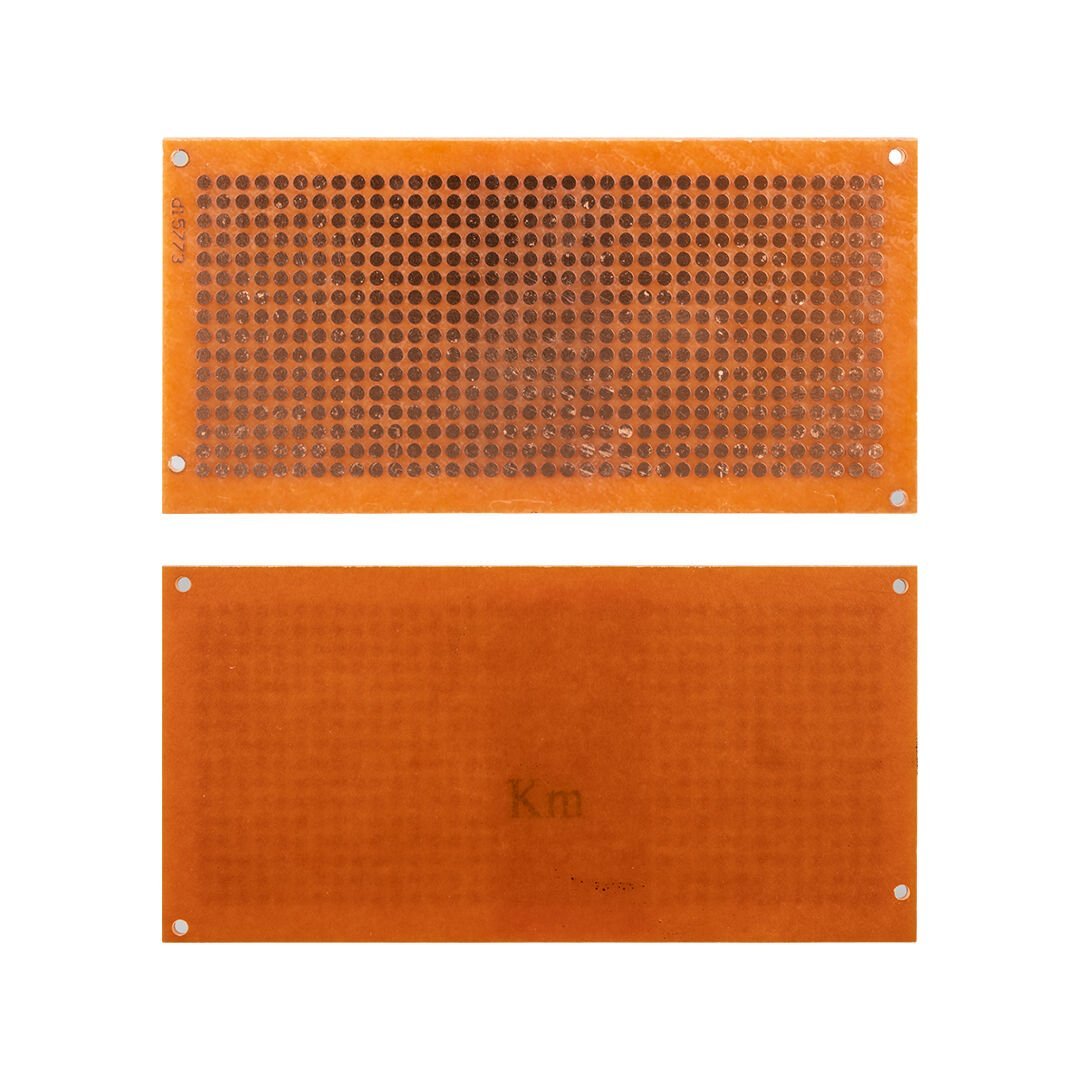 Ayt Plaket Bakır 50x100 Mm Proje Devre Plaketi