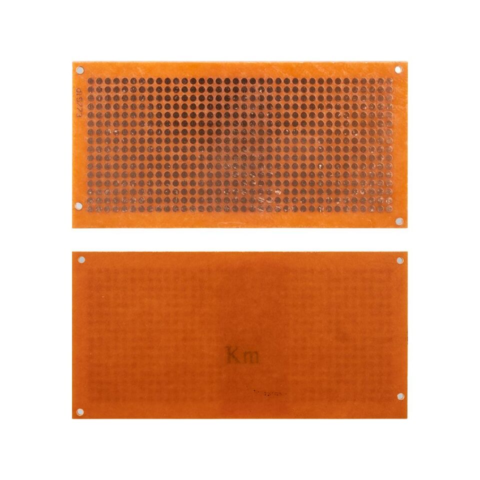 Ayt Plaket Bakır 50x100 Mm Proje Devre Plaketi