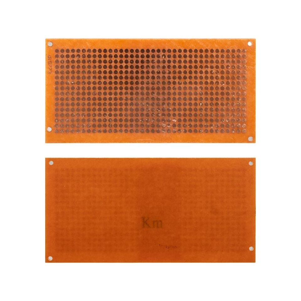 Plaket Bakır 50x100 Mm Proje Devre Plaketi