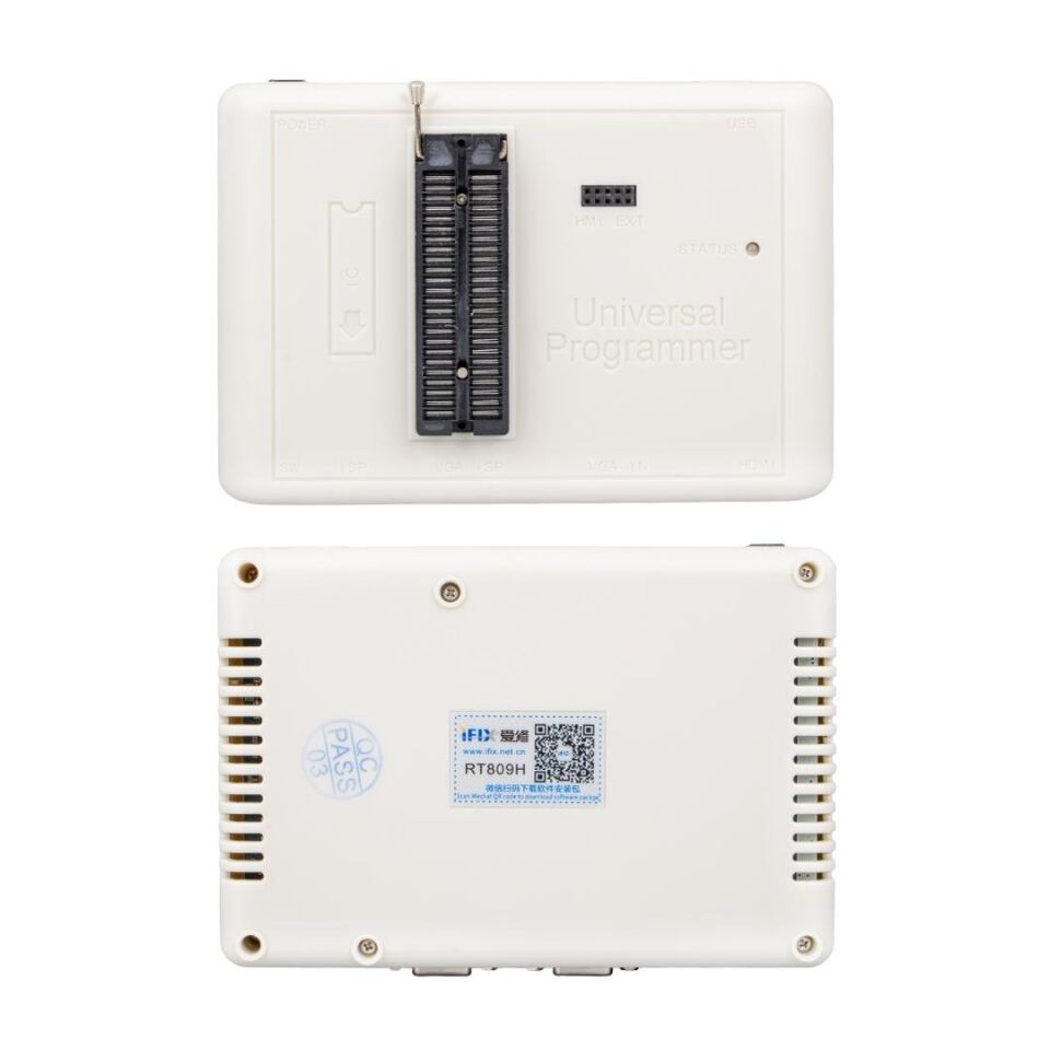Ayt RT-809H 10 Soketli Universal Entegre Devre Programlayıcı TSOP48-NAND-EMMC-PLCC, ETC