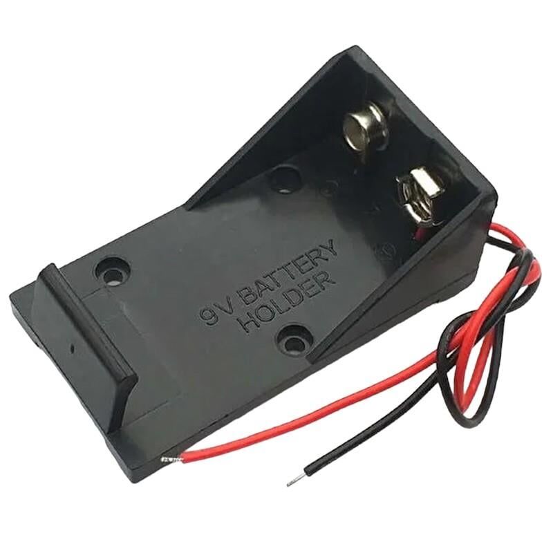 Pil Yuvası 9 Volt İçin Jack sız Ardunio Deney İçin Pil Yuvası IC-232C