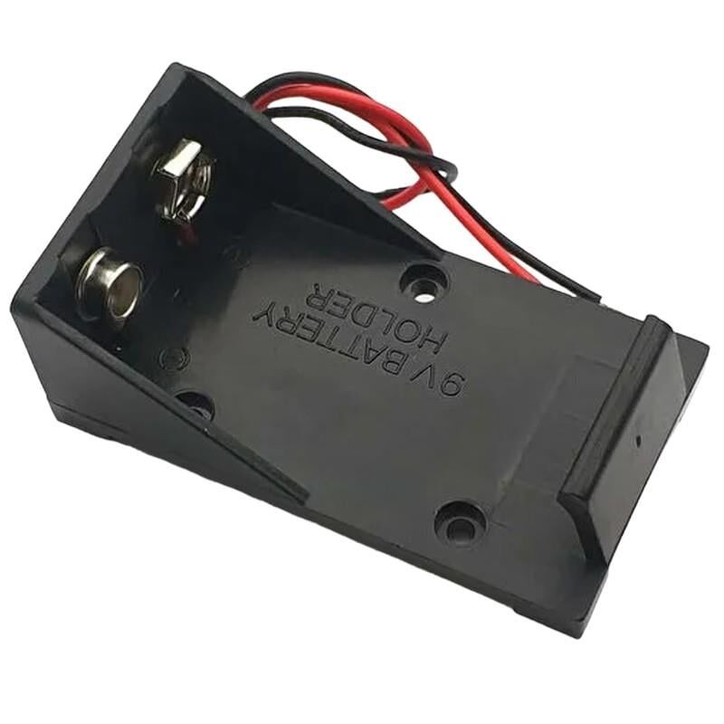 Pil Yuvası 9 Volt İçin Jack sız Ardunio Deney İçin Pil Yuvası IC-232C