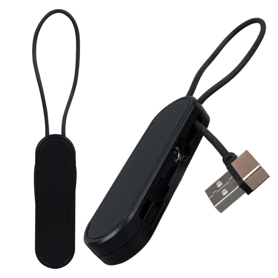 Ayt Powermaster PM-25904 Siyah 3 in 1 Type C- Lightning Micro Usb Manyetik Uç Taşınabilir Şarj Data Kablosu