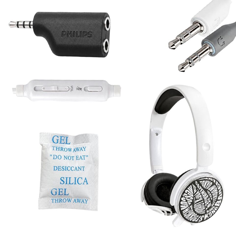 Philips SHM7110U Beyaz Kablolu Mikrofonlu Kulaklık
