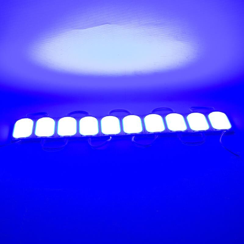 Powermaster 12 Volt 3 Watt Mavi 85 X 35 Mm  Lümen 140 Derece Cob Mercekli Modül Led