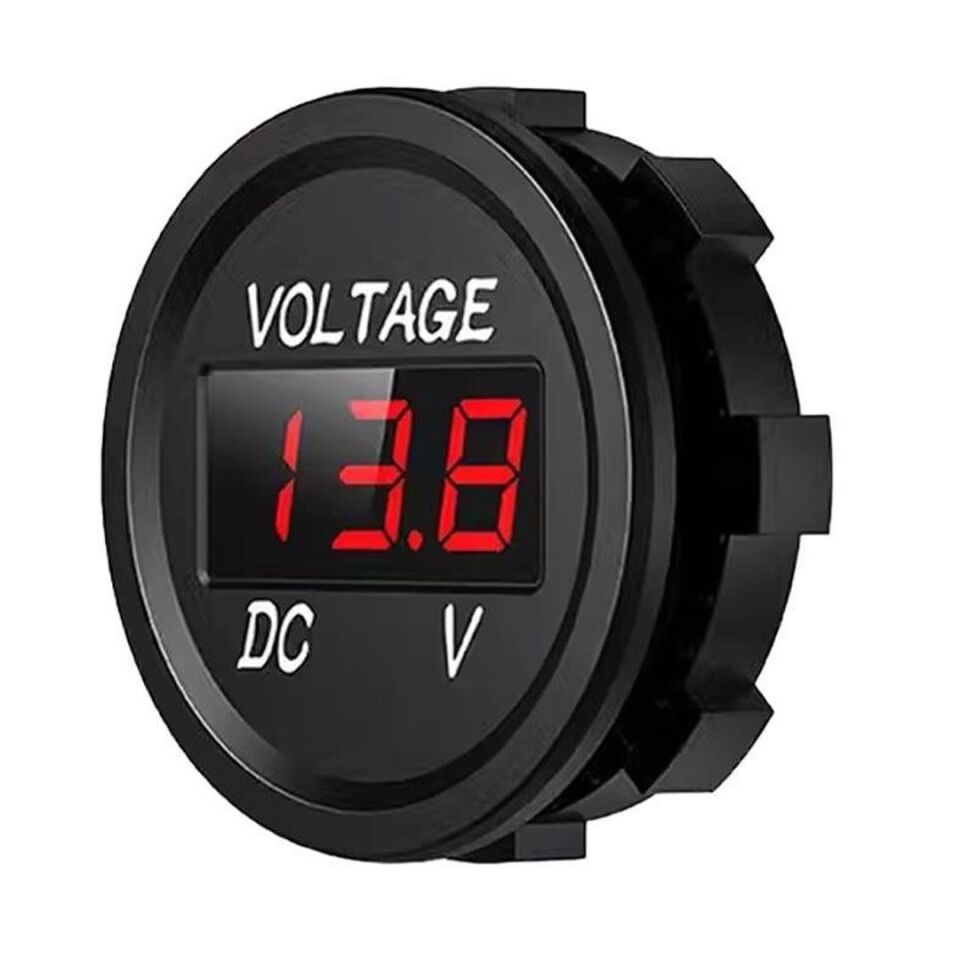 Ayt Powermaster IC-230D Voltmetre Ampermetre Pano Tip 6-32 Volt İç Çap 28 Mm Dış Çap 36.5 Mm
