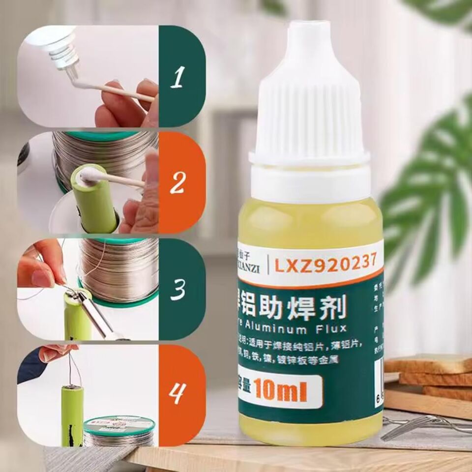 Powermaster Sıvı Lehim Flux Pastası 10ML Paslanmaz Çelik Nikel Alüminyum Bakır
