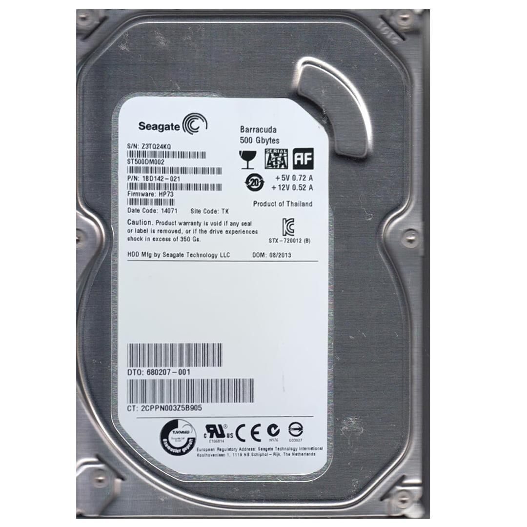 SEAGATE ST500DM002 ST 500 GB SATA HARDDİSK REFRESH