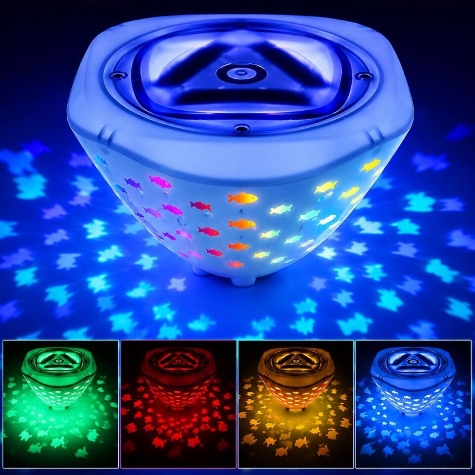 Powermaster PM-25535 IP67 5 Renk 5 Mod Yüzen Led Işık Havuz Küvet Ambiyans Aydınlatması