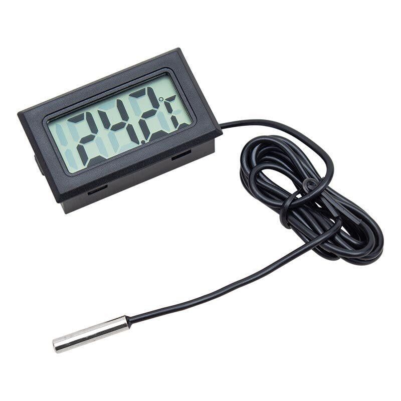 Powermaster PM-4522 Dijital Termometre Pilli -50 +110 Derece Arası 48x28x5 mm Problu Termometre