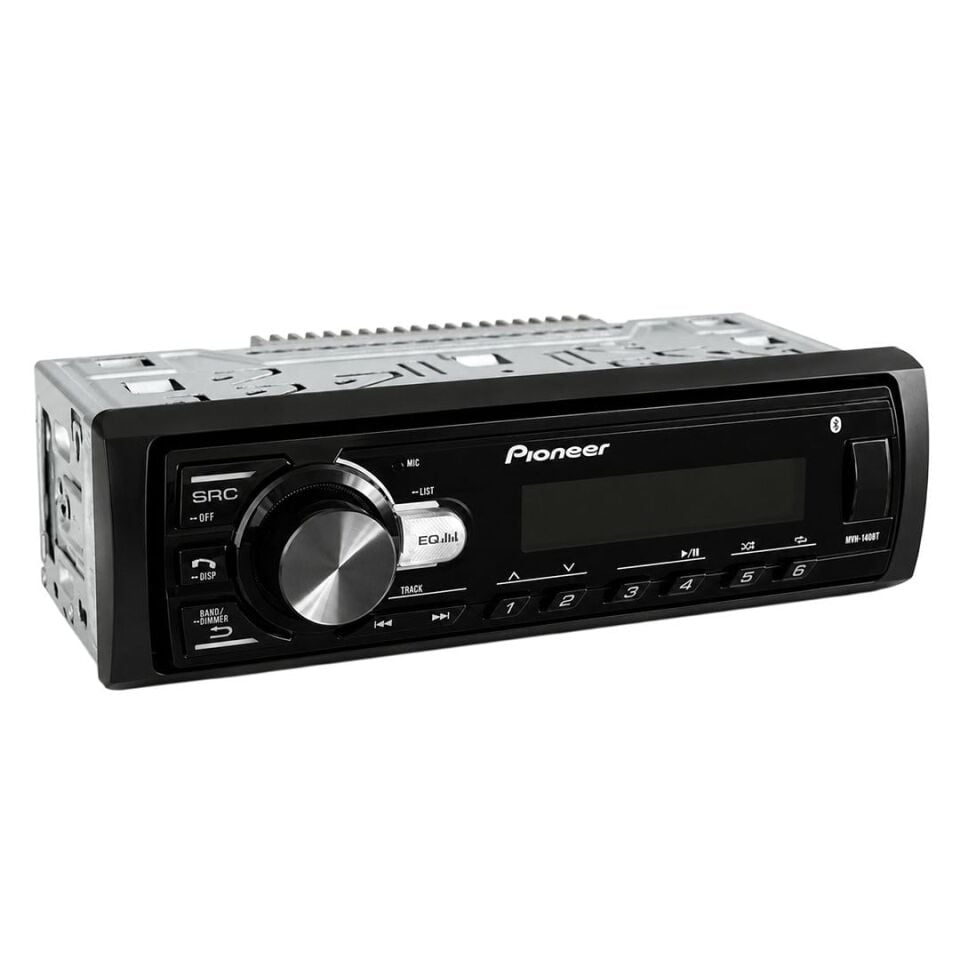 Pioneer MVH-140BT Usb Fm Aux Mp3 Bluetooth'lu Mekaniksiz Oto Teyp 4X50 Watt