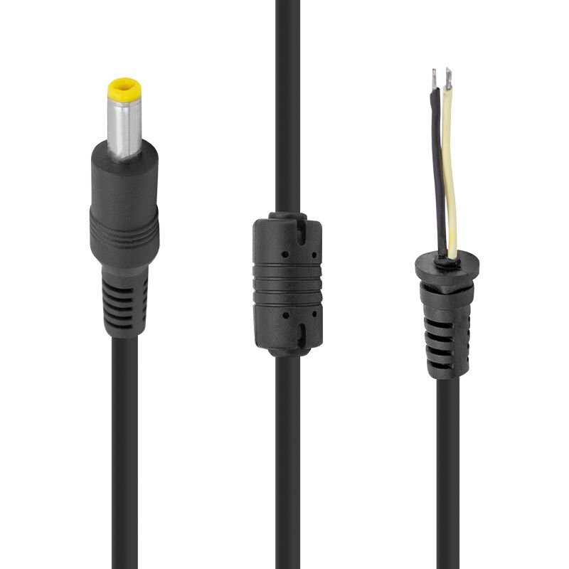Ayt Notebook Laptop Şarj Adaptörü Jacklı Kablo 1.2 Metre YD-77 0.75mm 4.8x1.7 Uç