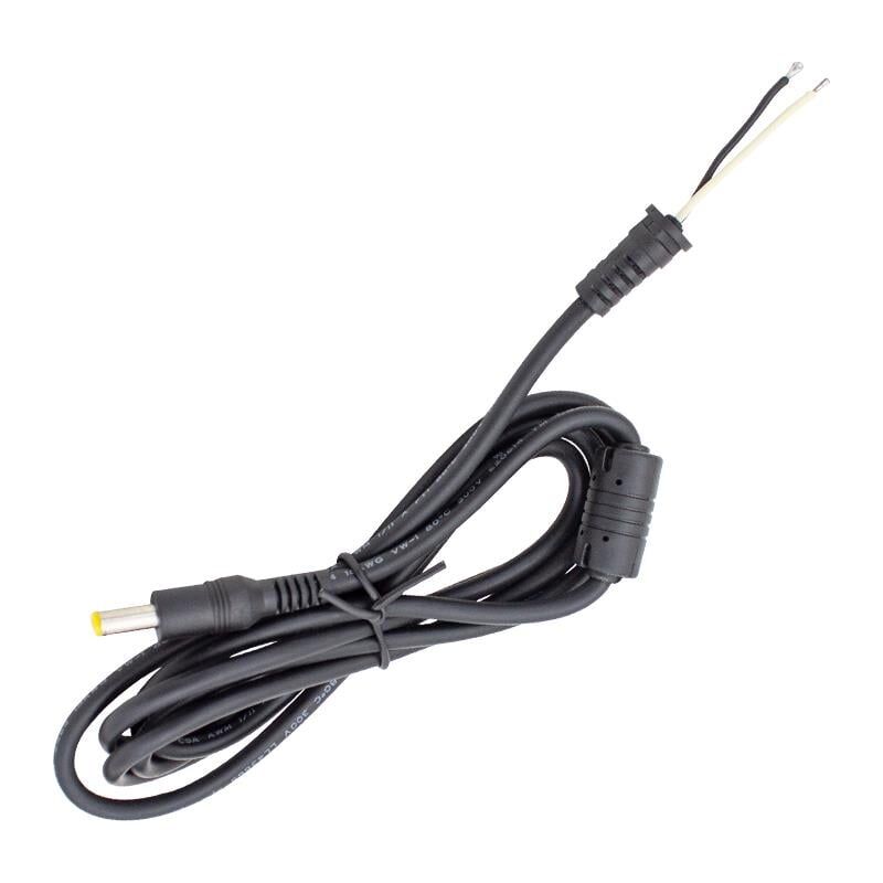 Ayt Notebook Laptop Şarj Adaptörü Jacklı Kablo 1.2 Metre YD-77 0.75mm 4.8x1.7 Uç