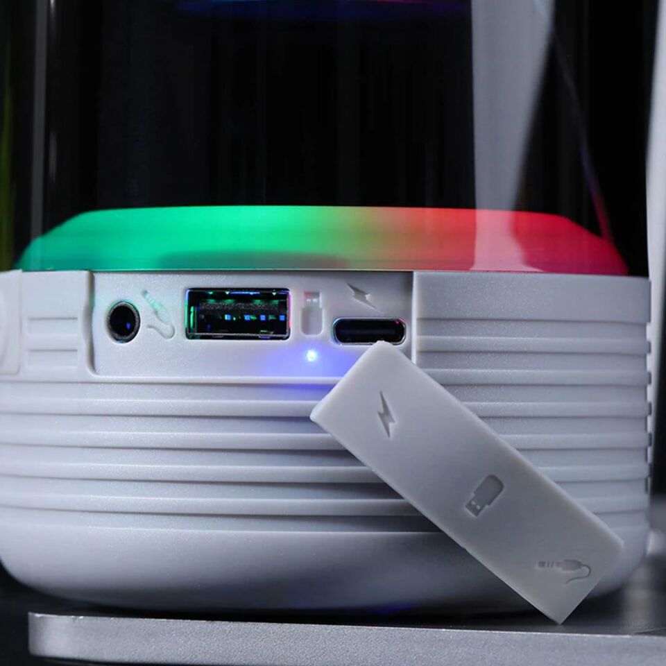 T&G TG369 Usb Sd Kart Fm Radyo Bluetooth Destekli Taşınabilir Rgb Işıklı Wireless Hoparlör Ses Bombası