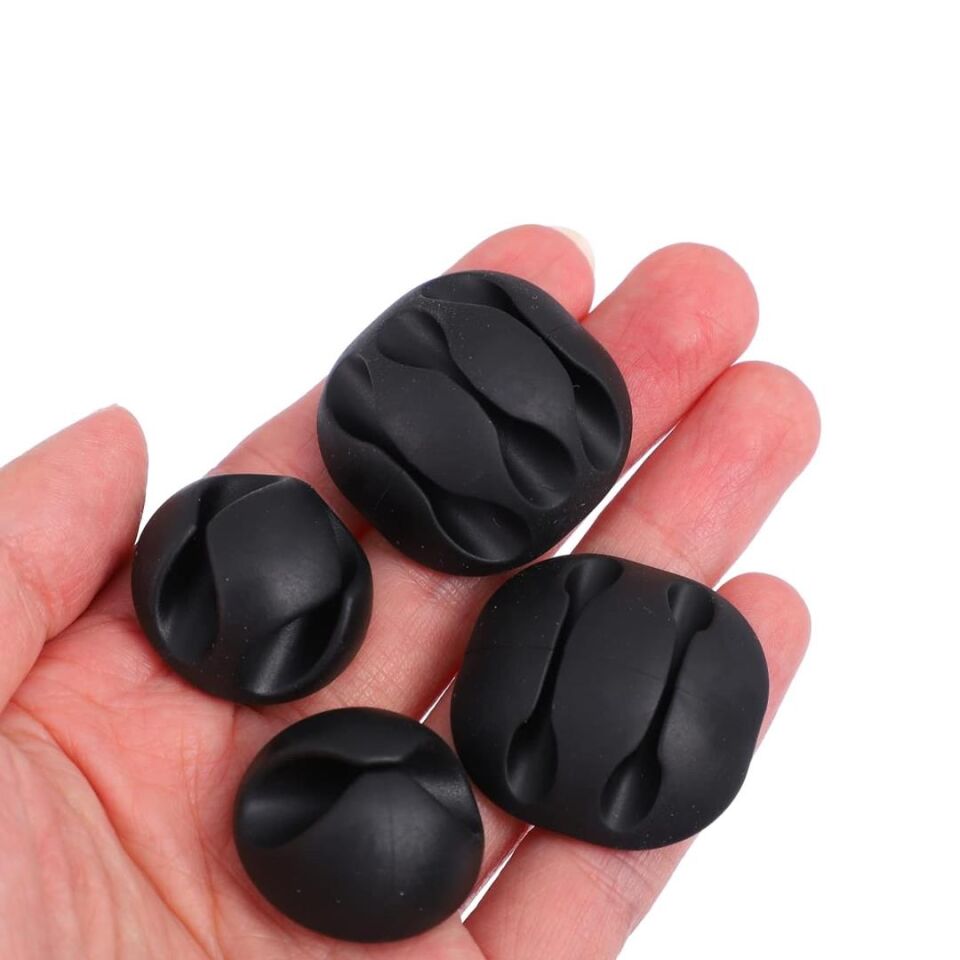 Ayt Pm-22778 10 Lu Kablo Düzenleyici Klips Kablo Toparlayıcı Klemens Kablo Toplayıcı