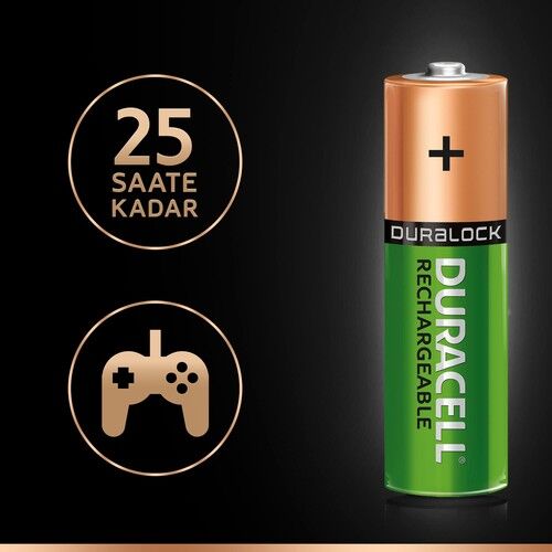 Duracell AA Şarjlı 2500 mA Pil