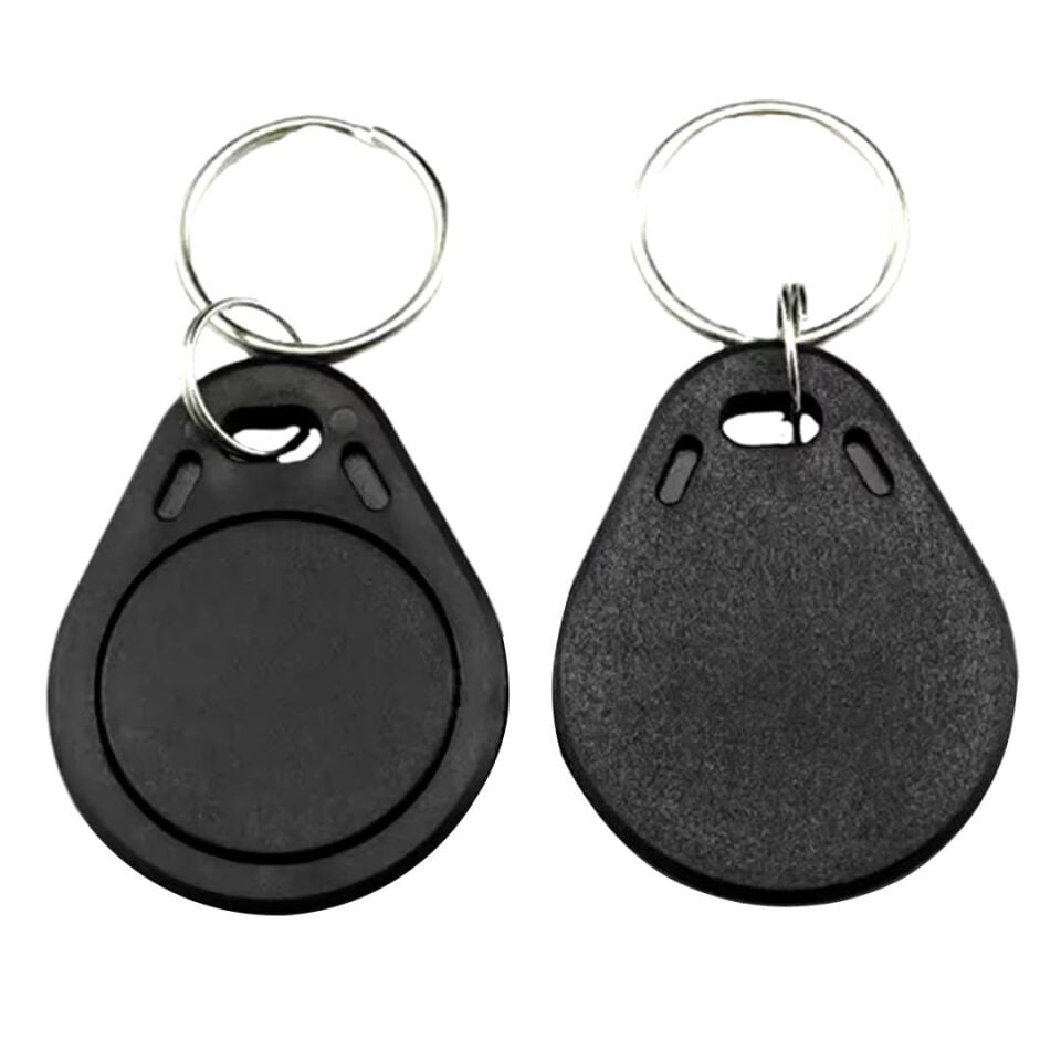 Powermaster ST-07792 Gri Boncuk Keyfop Tag Kilit Kumandası Anahtarlık Şifreli Kapı Geçiş Çipi