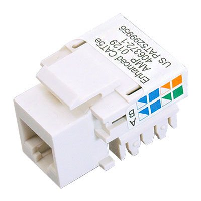 Powermaster Rj 45 Keystone Jack Şase 8P8C Cat5e Data Aktarım