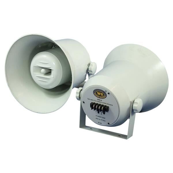 Westsound FRH-4TR Trafolu Plastik Horn Hoparlör 10 Cm Okul Cami Dış Mekan Hoparlör