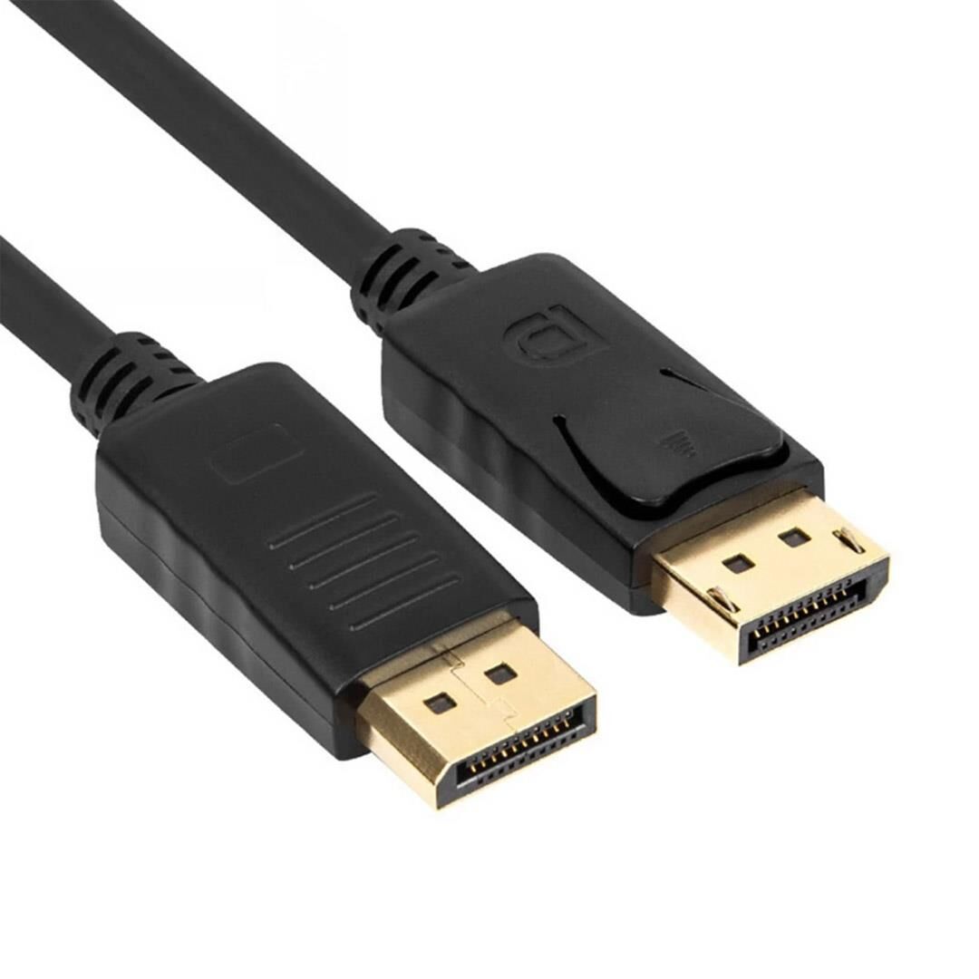 Powermaster PM-2233 Display Port Erkek Erkek 1.8 Metre Kablo 2 Ucu Erkek Display Port Kablosu