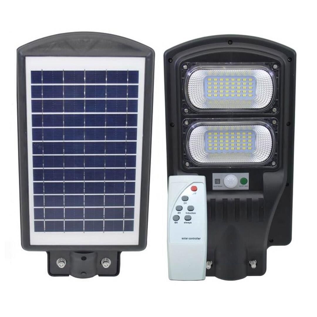 Ayt Powermaster Pm-23011 Solar Güneş Enerjili Ledli Kumandalı 100 Watt Sokak Lambası Bahçe Aydınlatması Led