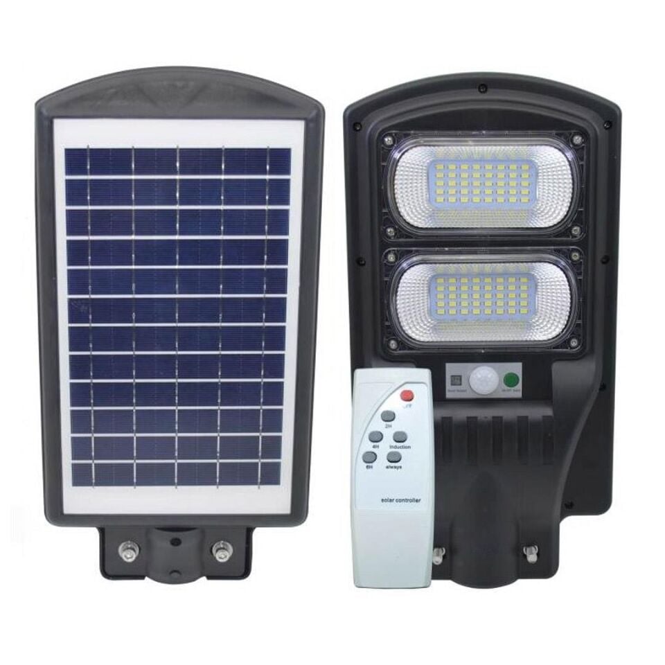 Ayt Powermaster Pm-23011 Solar Güneş Enerjili Ledli Kumandalı 100 Watt Sokak Lambası Bahçe Aydınlatması Led