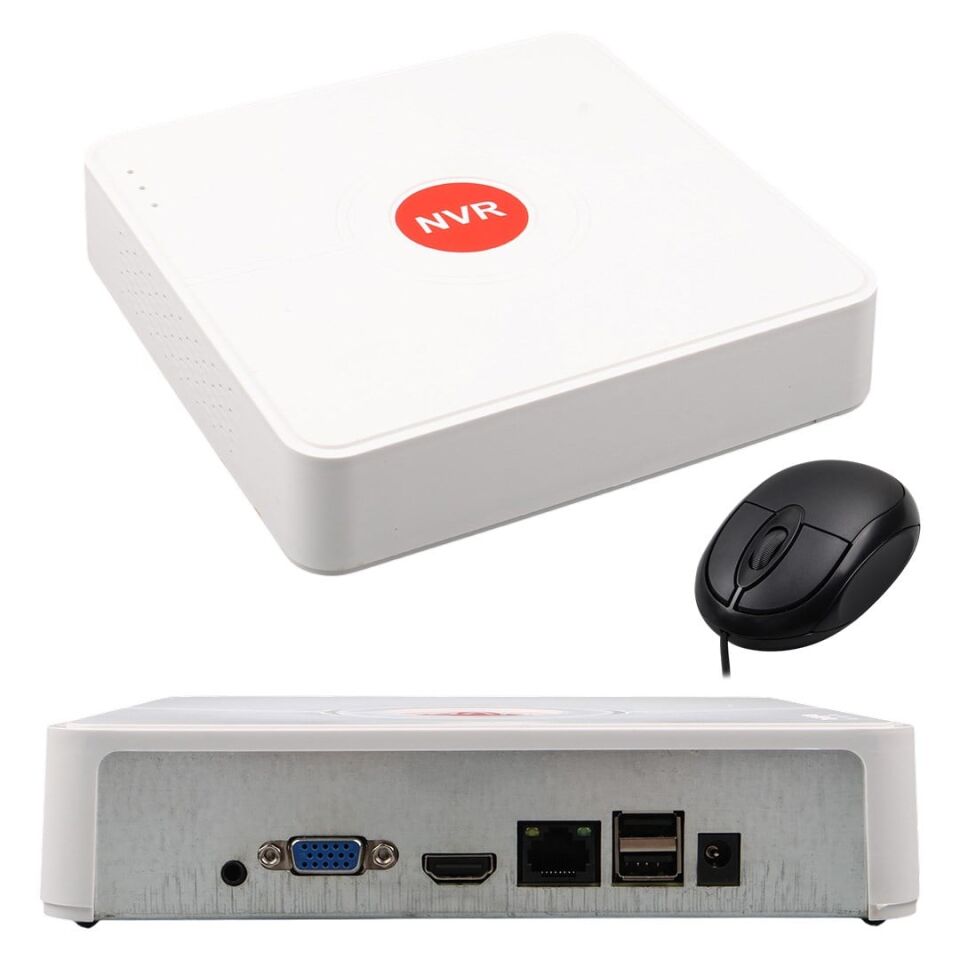 POWERMASTER KC-25021 9 KANAL 8MP H265+ NVR KAYIT CİHAZI