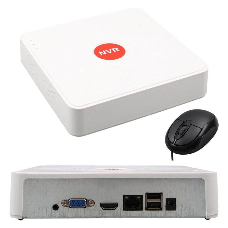 POWERMASTER KC-25021 9 KANAL 8MP H265+ NVR KAYIT CİHAZI