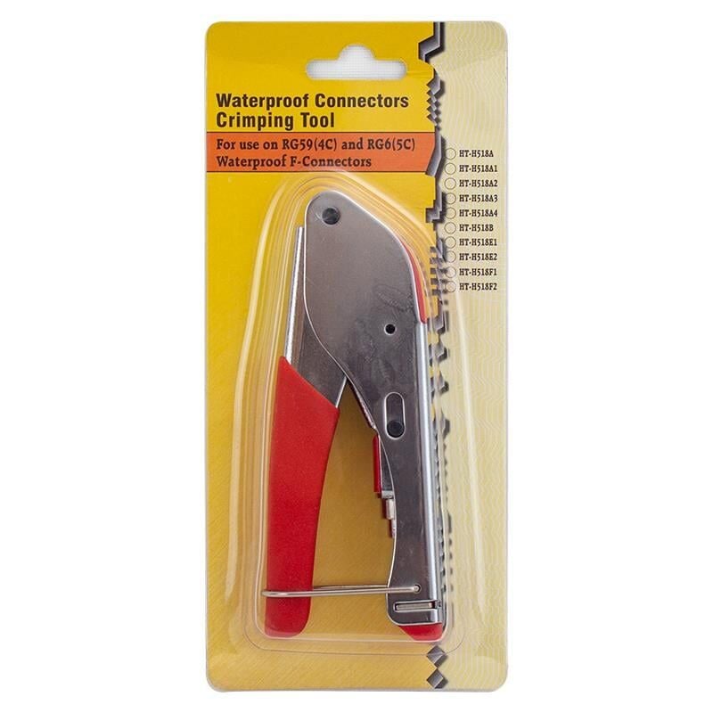 Powermaster PM-5073 F Sıkma Pensesi RG59-RG6 Digitürk Çakma Pensesi