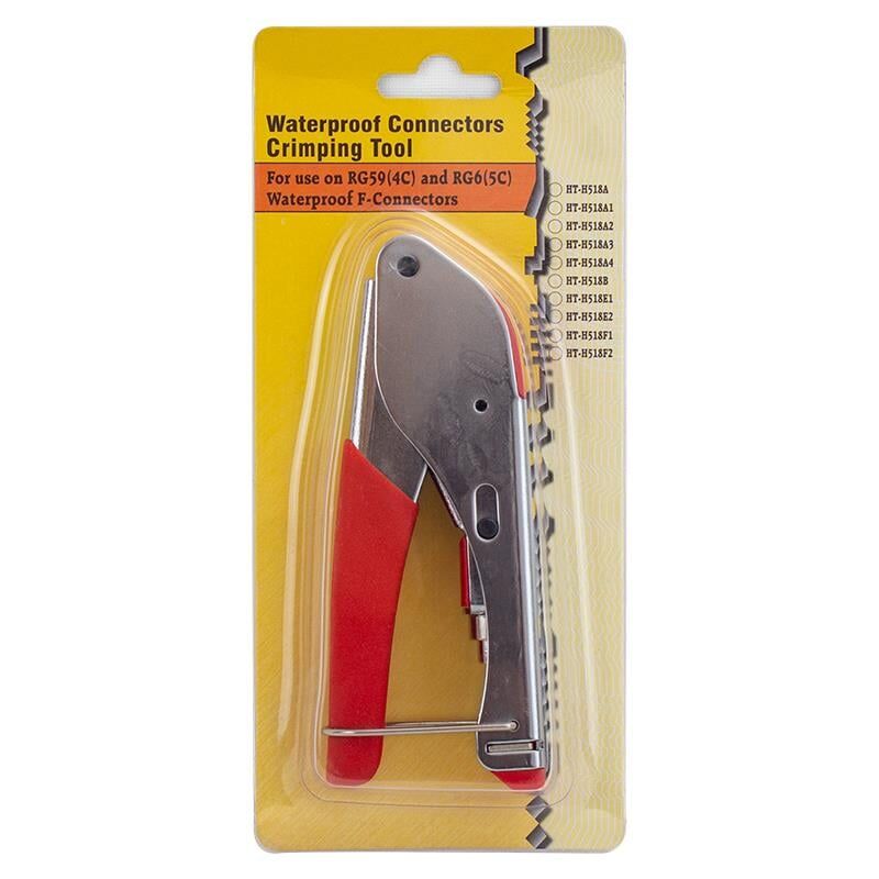 Powermaster PM-5073 F Sıkma Pensesi RG59-RG6 Digitürk Çakma Pensesi